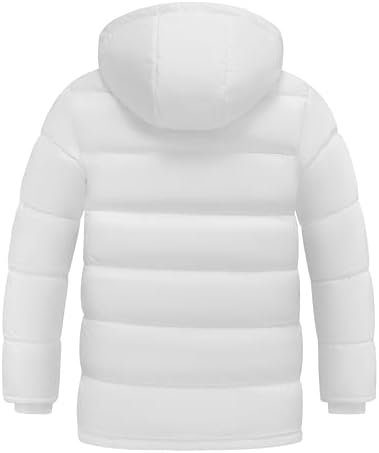 Men's Waterproof Puffer Jacket (White)