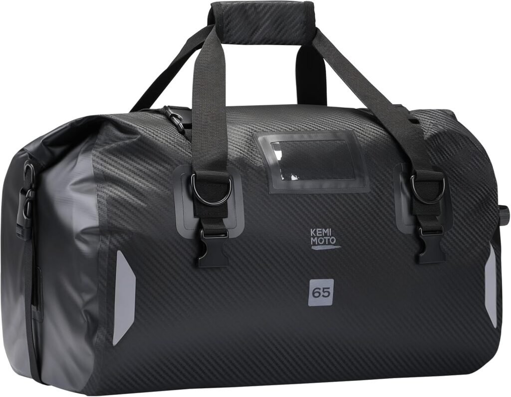 Waterproof Motorcycle Dry Bag (Black)
