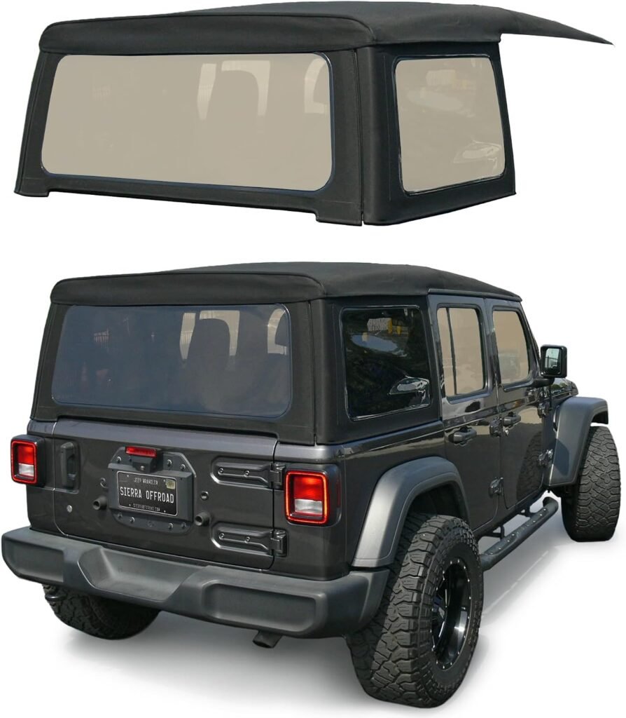 Jeep Wrangler JL Soft Top (Fabric Only, Black)