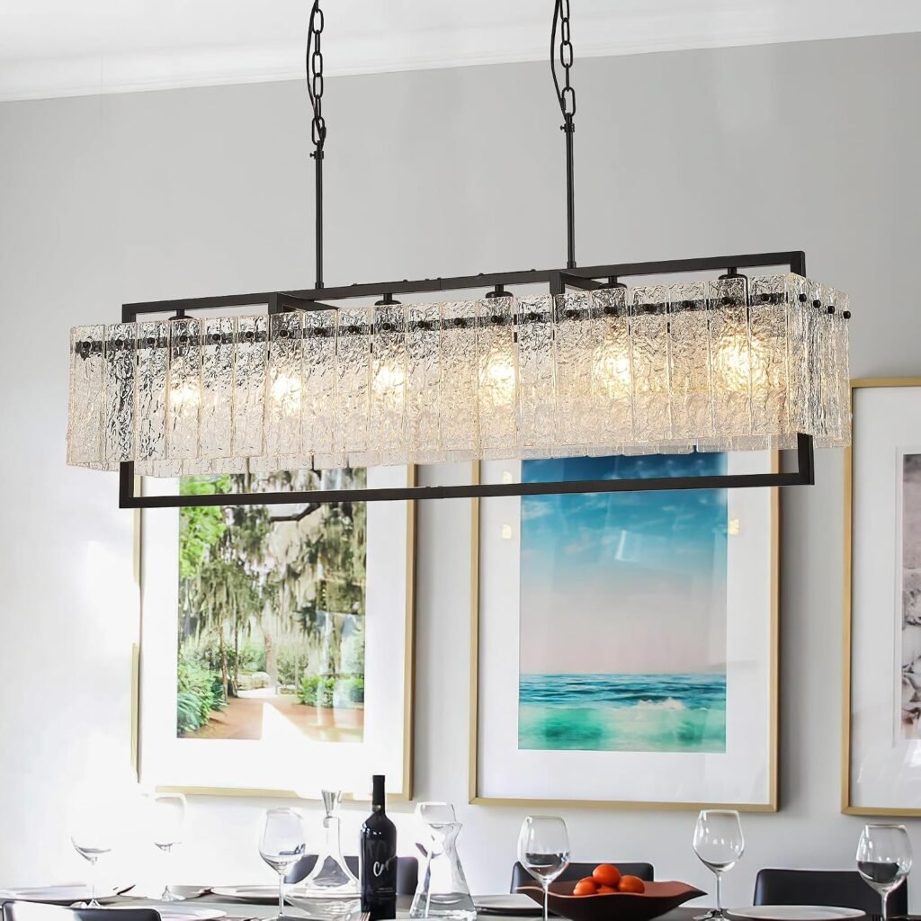 Crystal Raindrop Chandelier (6-Light)