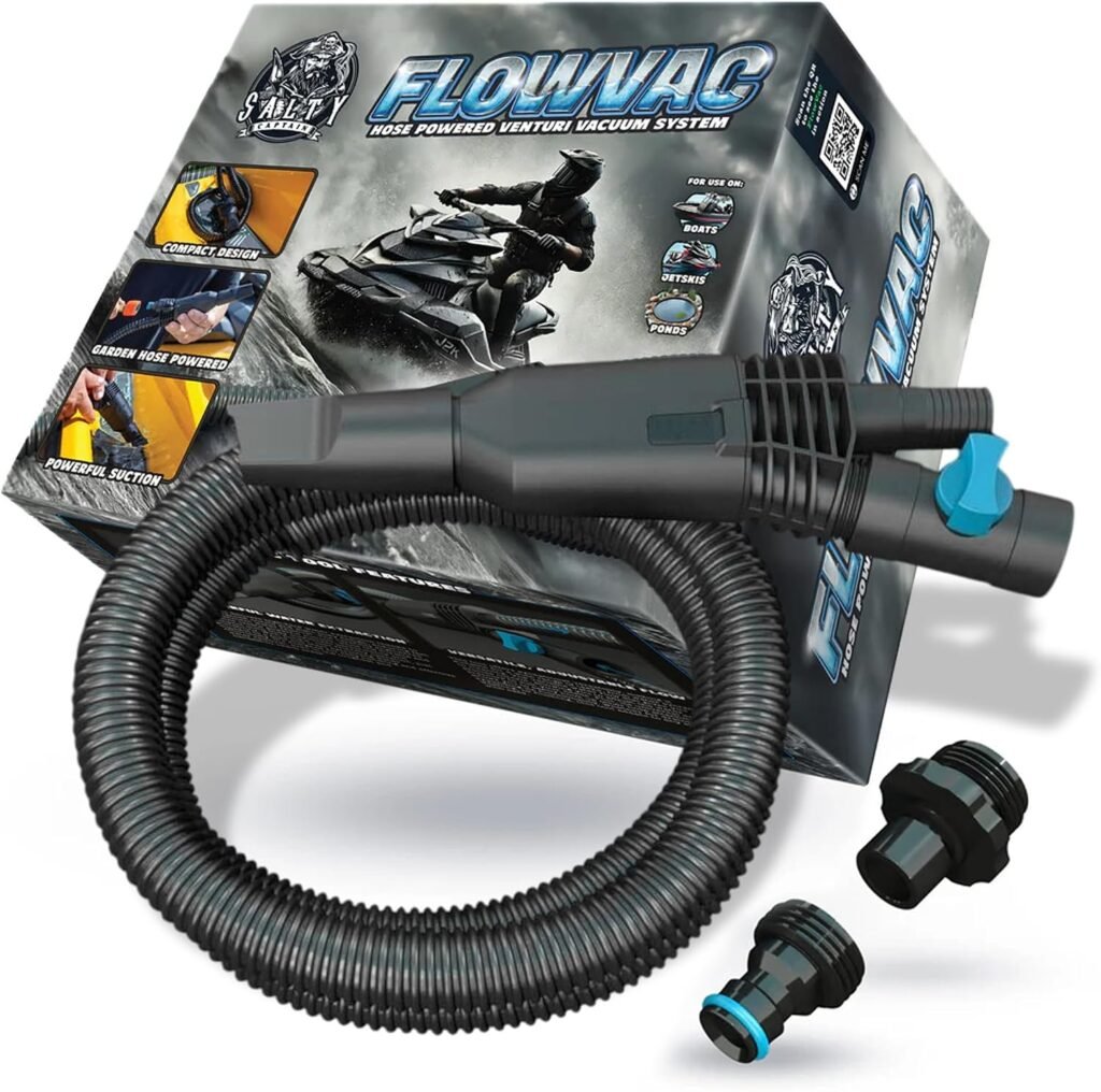 Venturi-Powered Water Vacuum